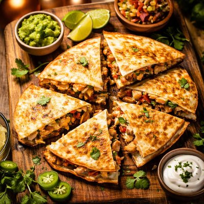 Home made quesadilla