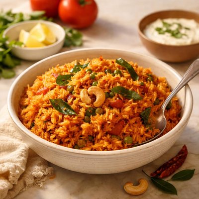 Home made tomato bath