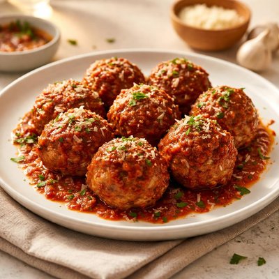 Home style meatballs