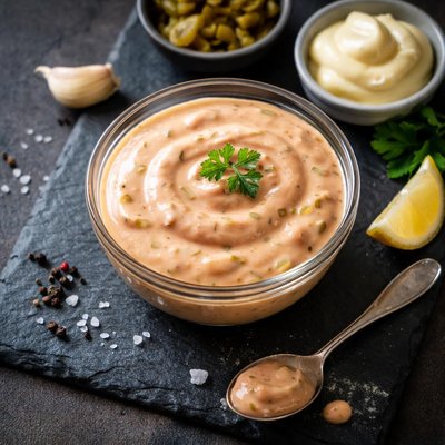 Homeade burger sauce