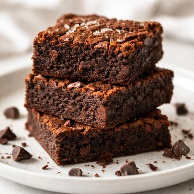 Homemade brownie