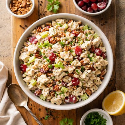 Homemade chicken salad