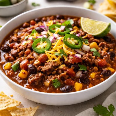 Homemade chili