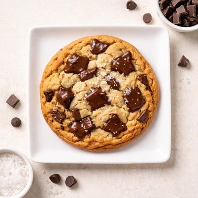 Homemade chocolate cookie