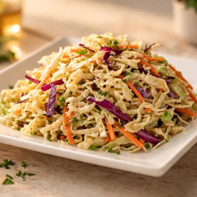 Homemade cold slaw