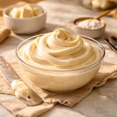 Homemade cream cheese frosting