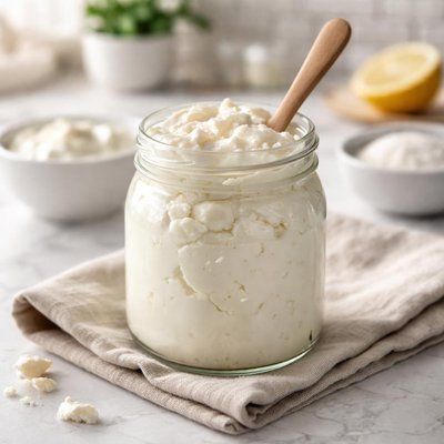 Homemade curd
