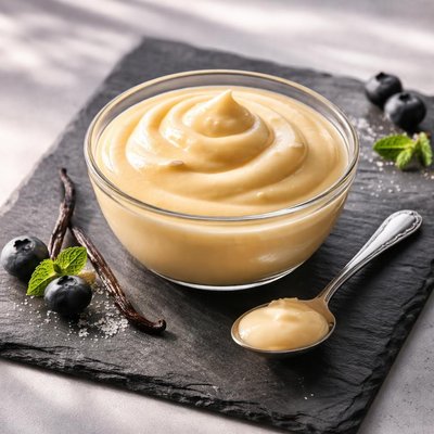 Homemade custard