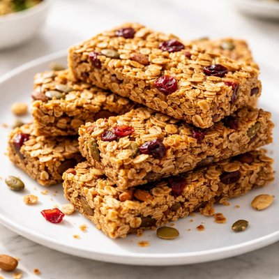 Homemade granola bar