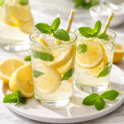 Homemade lemonade