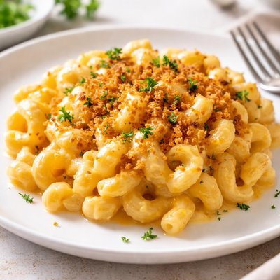 Homemade macaroni and cheese