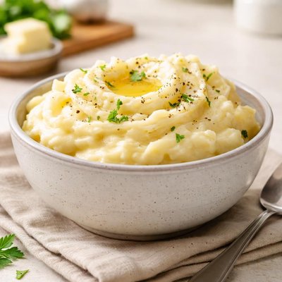 Homemade mashed potatos