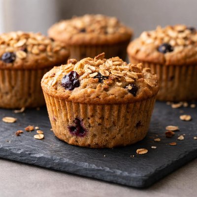 Homemade no sugar muffin