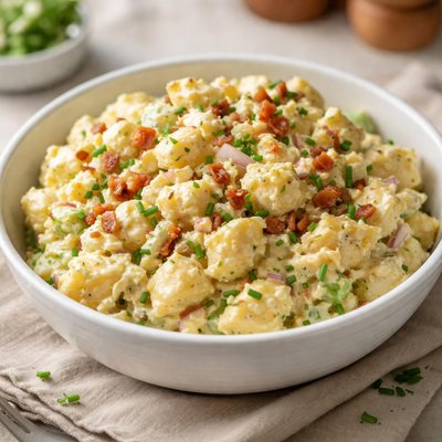 Homemade potato salad
