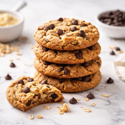 Homemade protein cookie