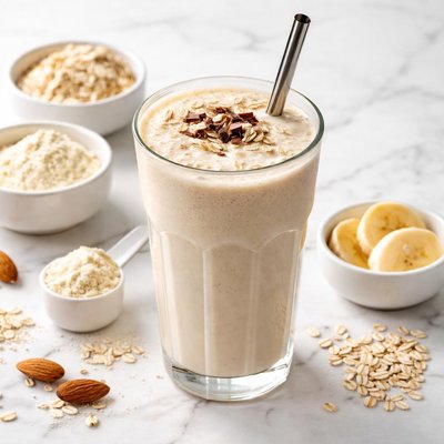 Homemade protein shake