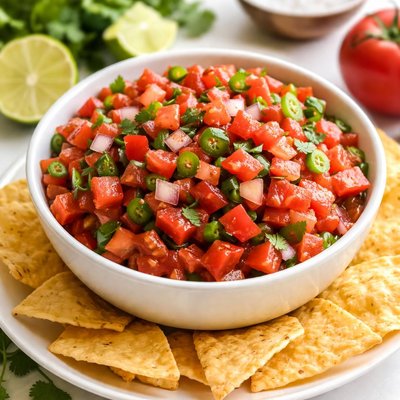 Homemade salsa