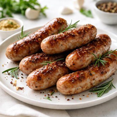 Homemade sausage