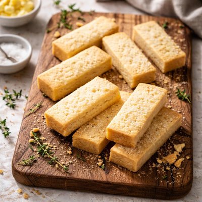 Homemade shortbread