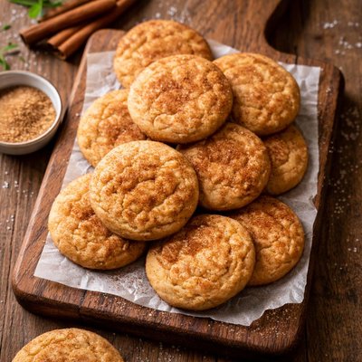 Homemade snickedoole cookie