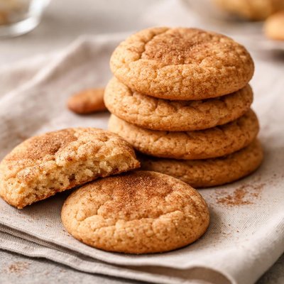 Homemade snickerdoodle