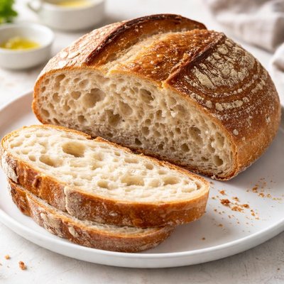 Homemade sourdough bread