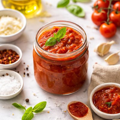 Homemade tomatoe sauce