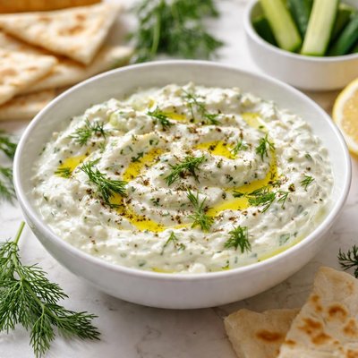 Homemade tzatziki