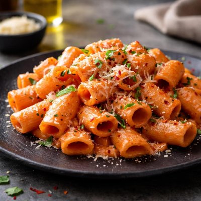 Homemade vodka sauce