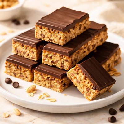 Homemade whey protein bar