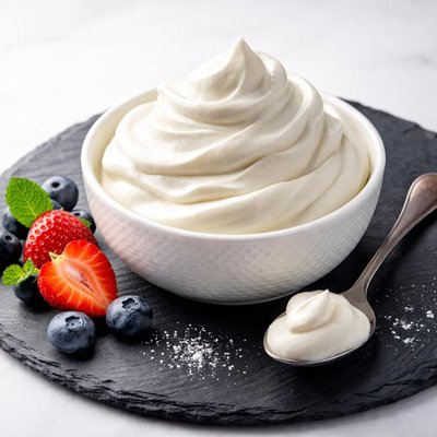 Homemade whip cream