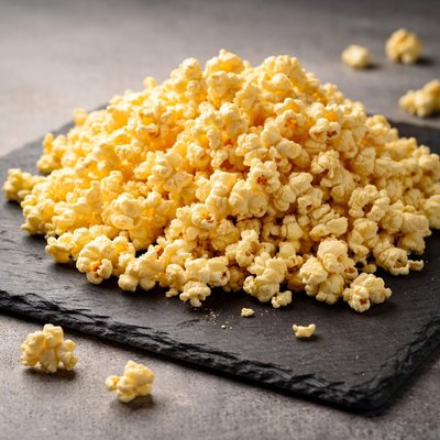 Homestyle butter popcorn