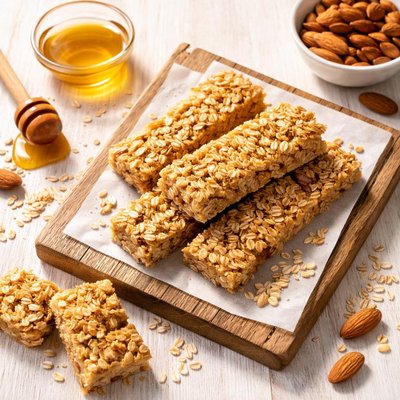 Honey and oat granila bar