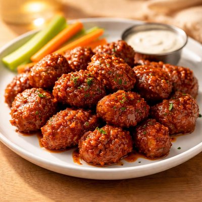 Honey barbeque boneless wings