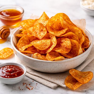 Honey bbq potatoe chips