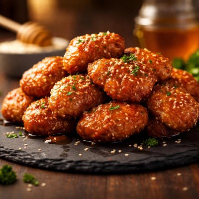Honey boneless wings