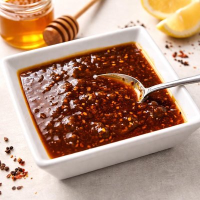 Honey bourbon sauce