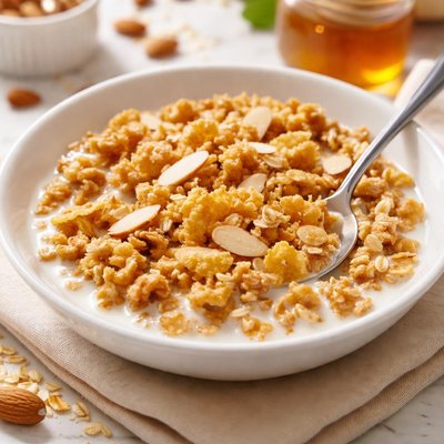 Honey bunches of oats with almonds cereal