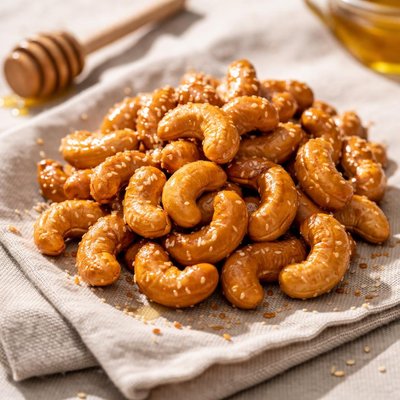 Honey cashews