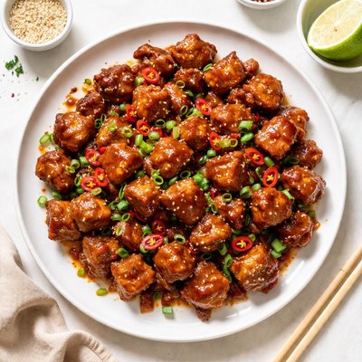 Honey chili pork