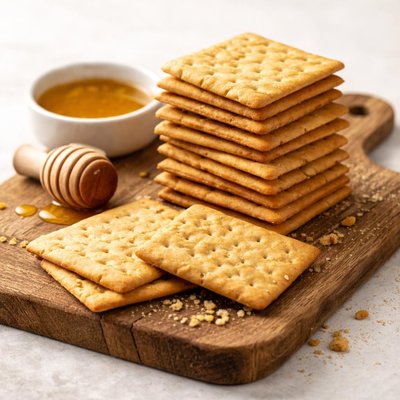 Honey crackers