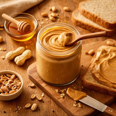 Honey creamy peanut butter