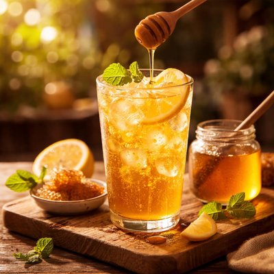 Honey flavored drink