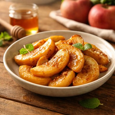 Honey fried apple