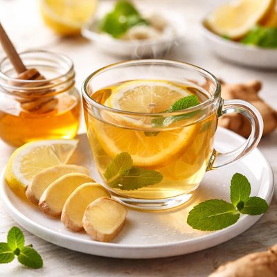 Honey ginger tea