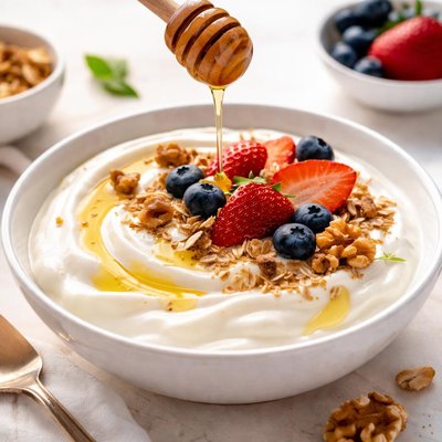 Honey greek yogurt