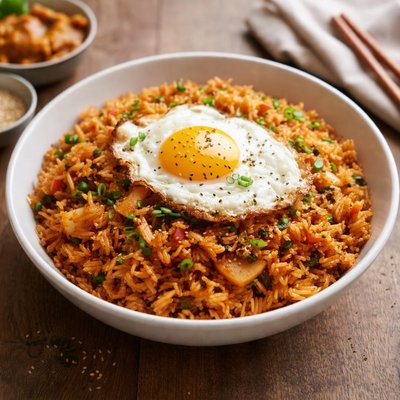 Honey kimchi fried rice