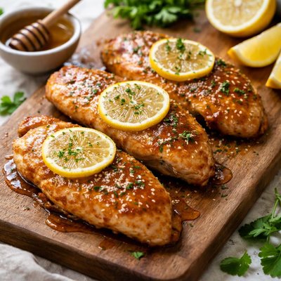 Honey lemon chicken