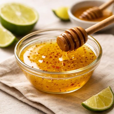 Honey lime glaze