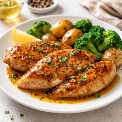 Honey mustard chicken